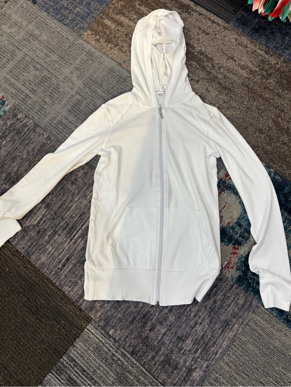 Crown Jewel Manh White hoodie